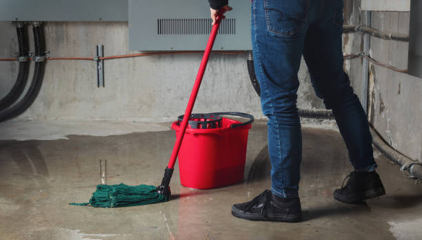 Water damage restoration process in AZ